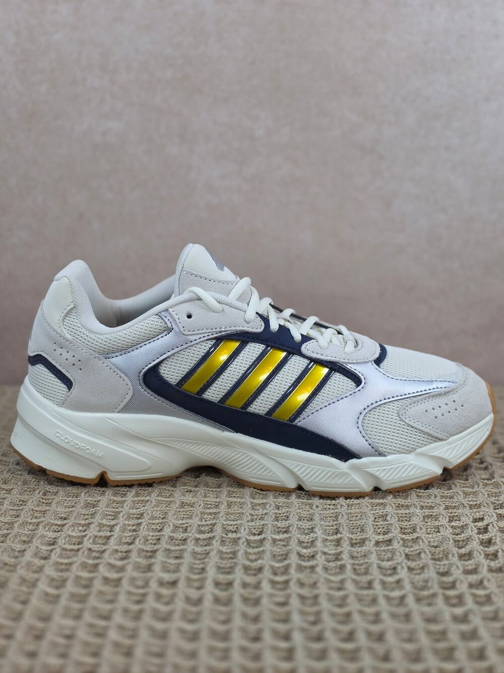 Adidas Crazychaos 2000 Men’s 12 White Grey Navy Yellow – Brand New